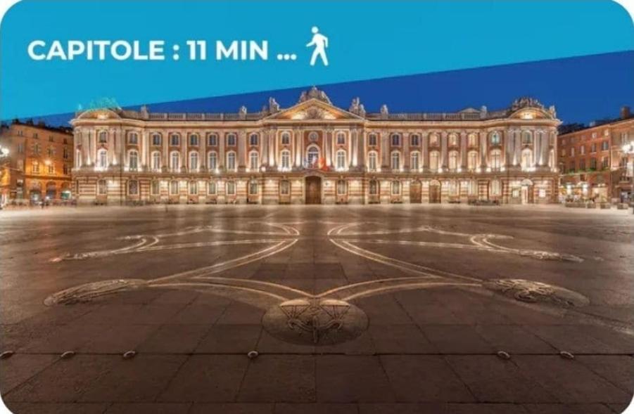 T3 Petit Confort - Proche Commodites - Parking Prive Toulouse Extérieur photo